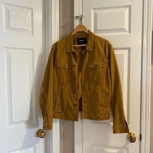 Mustard Yellow Trucker Jacket